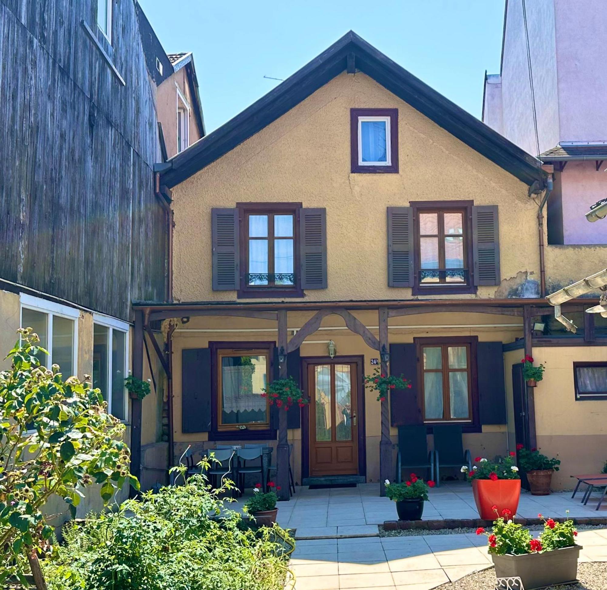 Maison Avec Terrasse Colmar Centre-Cottage Garden Terrace Center Old Town Colmar Dış mekan fotoğraf